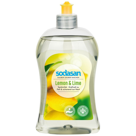 Detergent vase bio lichid lamaie 500ml SODASAN