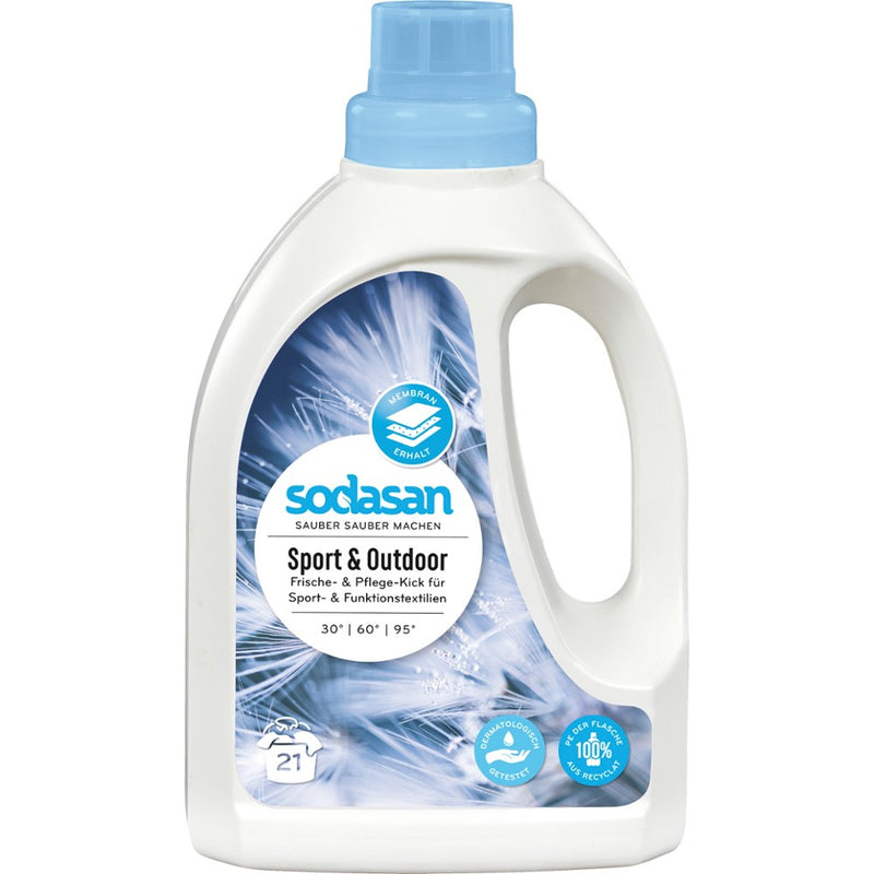 Detergent, bio, lichid activ sport pentru echipament sportiv, 750ml, sodasan 1
