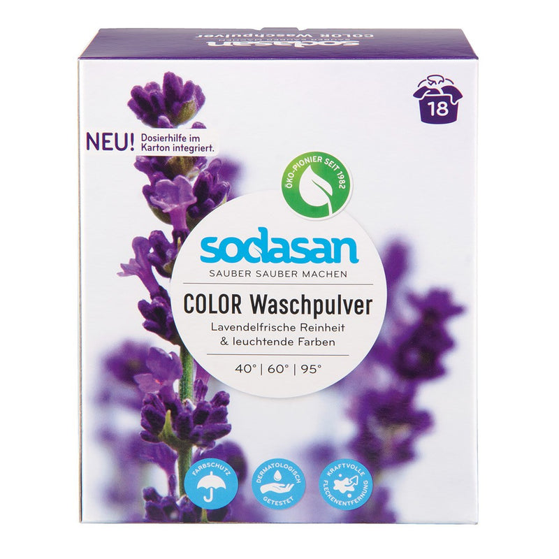 Detergent pudra pentru rufe colorate, sodasan 1