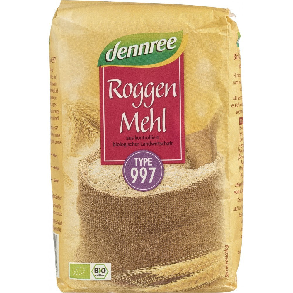 Faina de secara bio tip 997 1kg Dennree