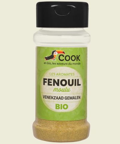 Fenicul macinat, bio, 30g, Cook                                                                         1