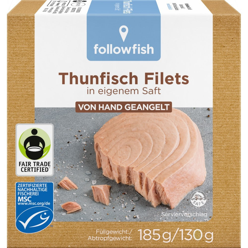 File de ton in suc propriu 185g Followfish