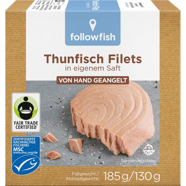  File de ton in suc propriu, 185g, followfish