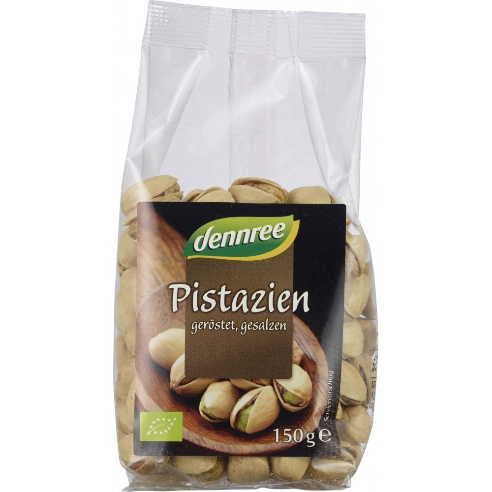 Fistic bio prajit si sarat 150g Dennree
