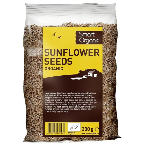 Seminte de floarea soarelui, eco, 250g, Smart Organic                                                  