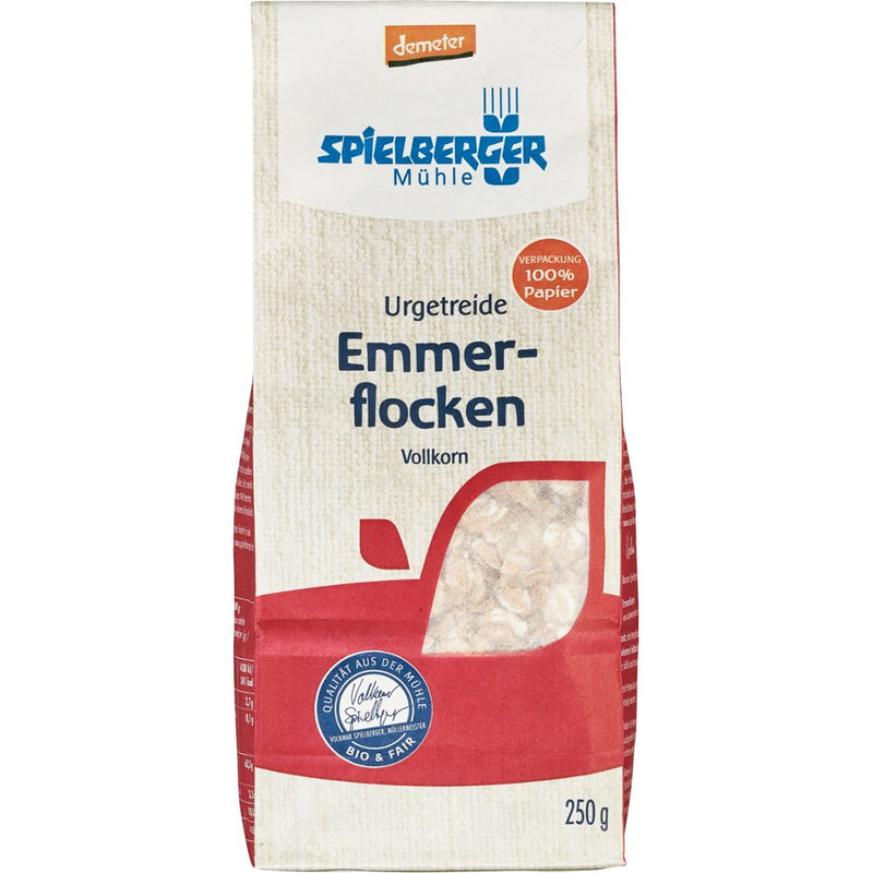 Fulgi de emmer integrali demeter, 250g, spielberger 1