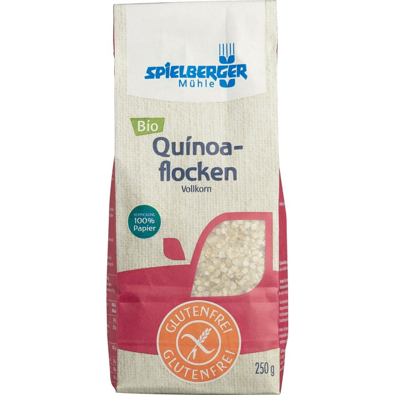 Fulgi de quinoa integrali bio, 250g, spielberger 1