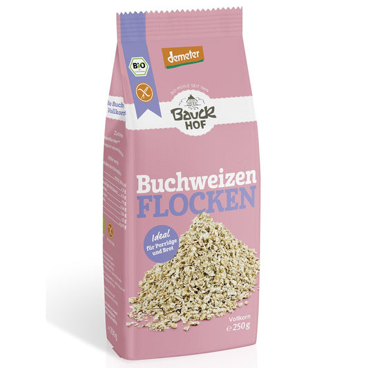 Fulgi din hrisca integrali fara gluten 250g BauckHof