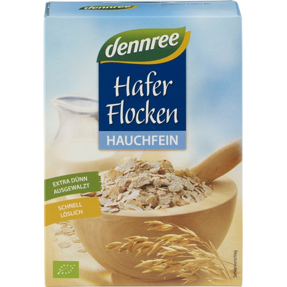 Fulgi fini de ovaz 250g Dennree