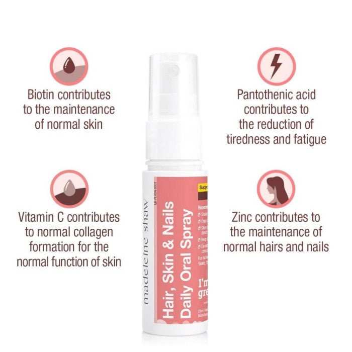 Hair skin and nails oral spray (25 ml), betteryou 3