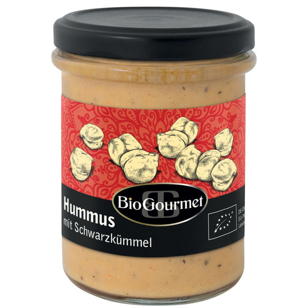  Hummus cu chimen negru, bio, 180g, biogourmet