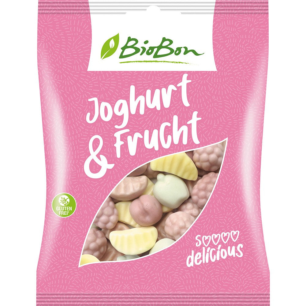 Jeleuri bio cu iaurt si fructe  100g BioBon