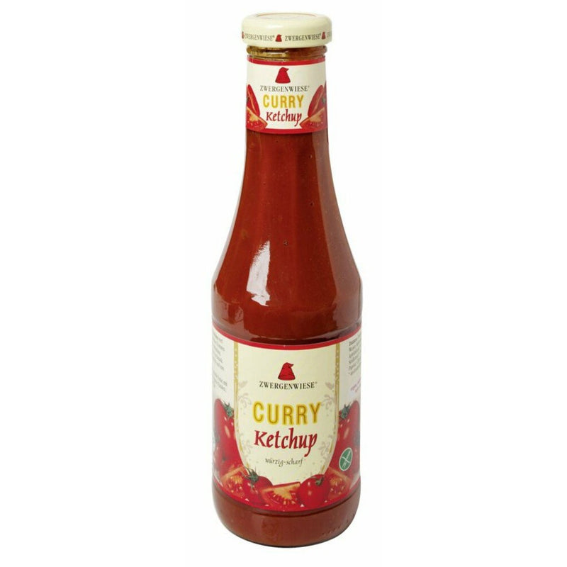 Ketchup bio curry, 500ml, zwergenwiese 1