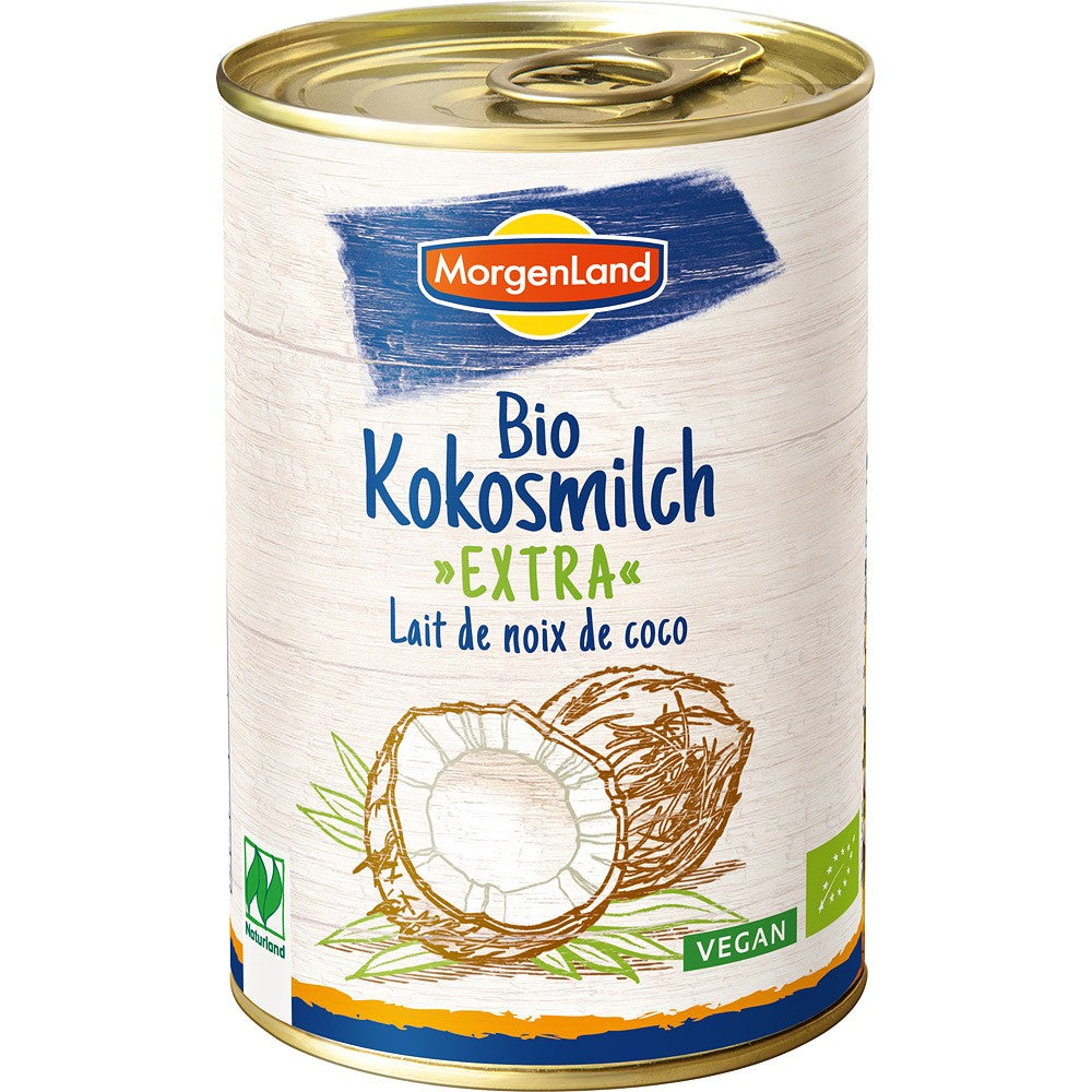 Lapte de cocos ecologic 400ml MorgenLand