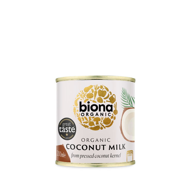 Lapte de cocos, eco, 200ml, Biona 1
