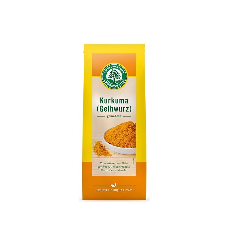 Pulbere de curcuma bio, 50g lebensbaum 1