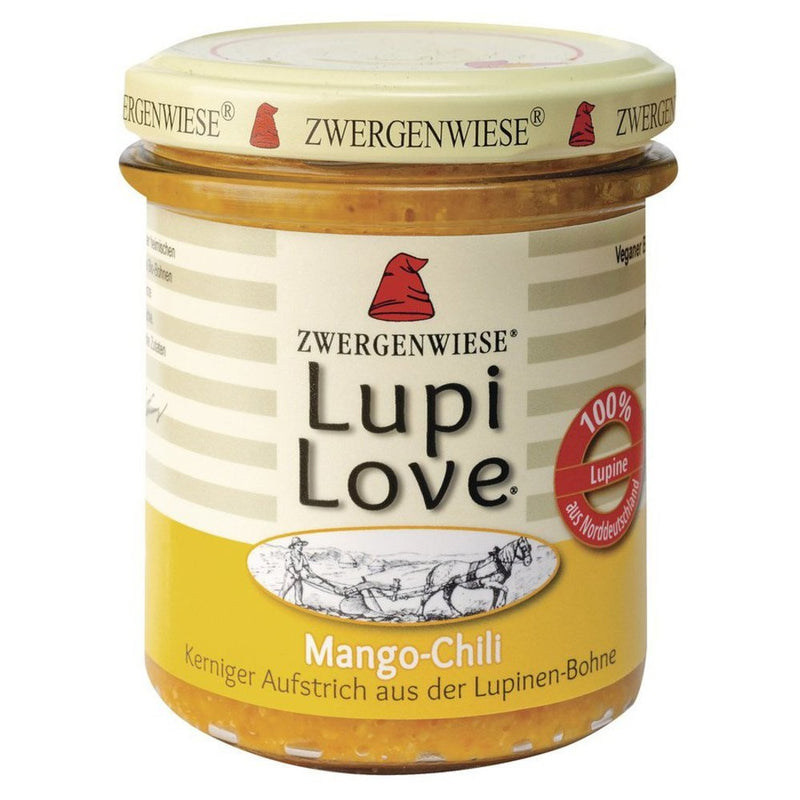 Lupi Love crema tartinabila din lupin cu mango si chili 1