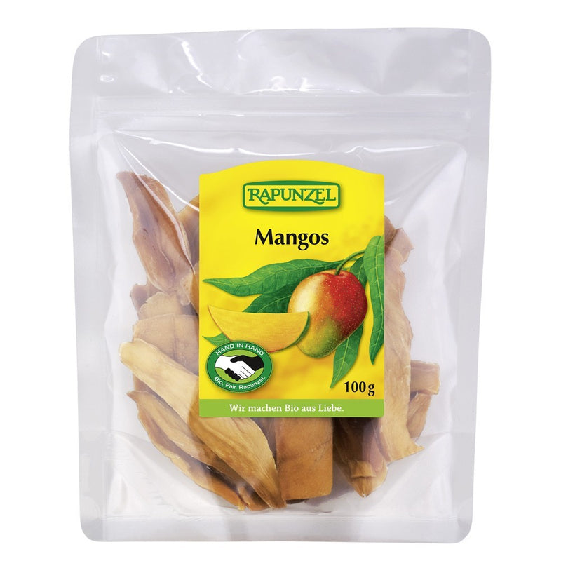 Mango bio uscat hih, 100g, rapunzel 1
