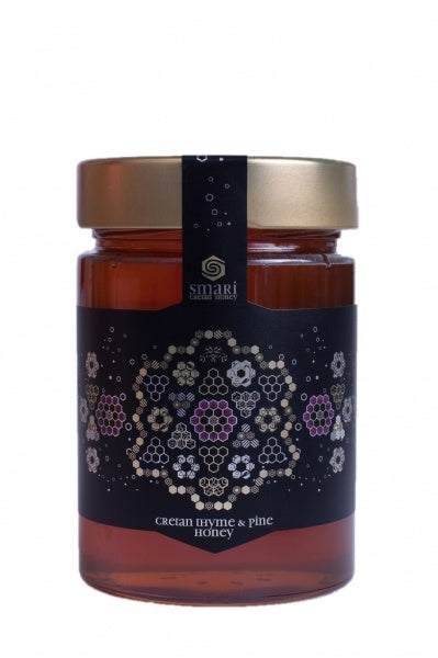 Miere cretana de cimbrisor si pin 460g, smari