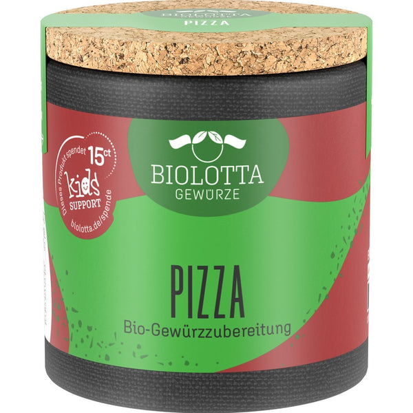 Mix bio de condimente pentru pizza, 22g, biolotta