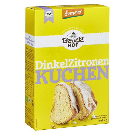 Mix pentru chec cu spelta si lamaie Demeter 485g BauckHof