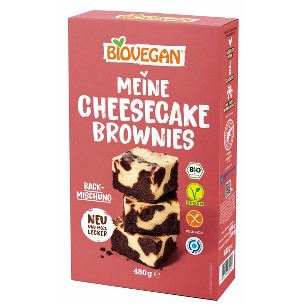  Mix pentru cheesecake brownies fara gluten, biovegan