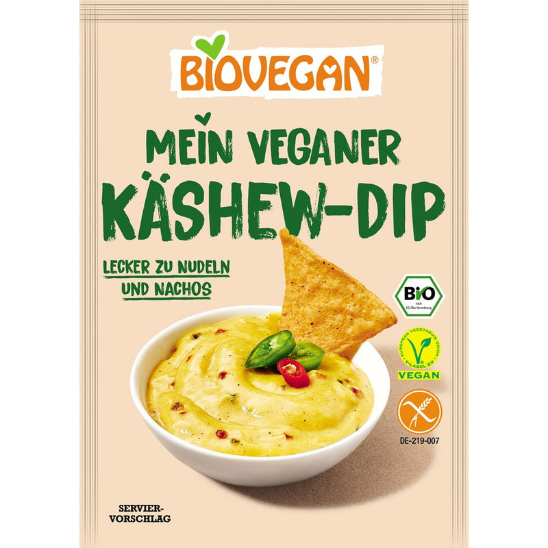 Mix pentru dip vegan cu caju fara gluten, 37,5g, biovegan 1