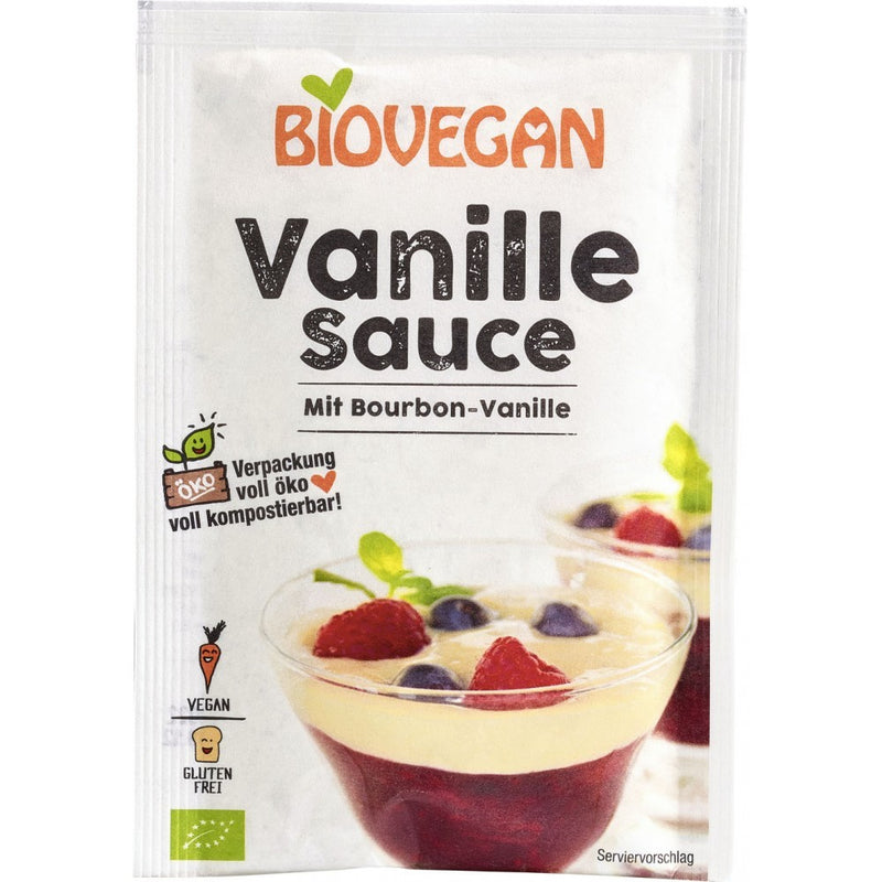 Mix pentru sos de vanilie fara gluten bio, 2x16g, biovegan 1