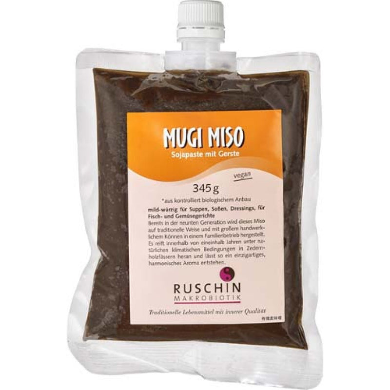 Mugi miso cu soia si orz bio, 345g, ruschin 1