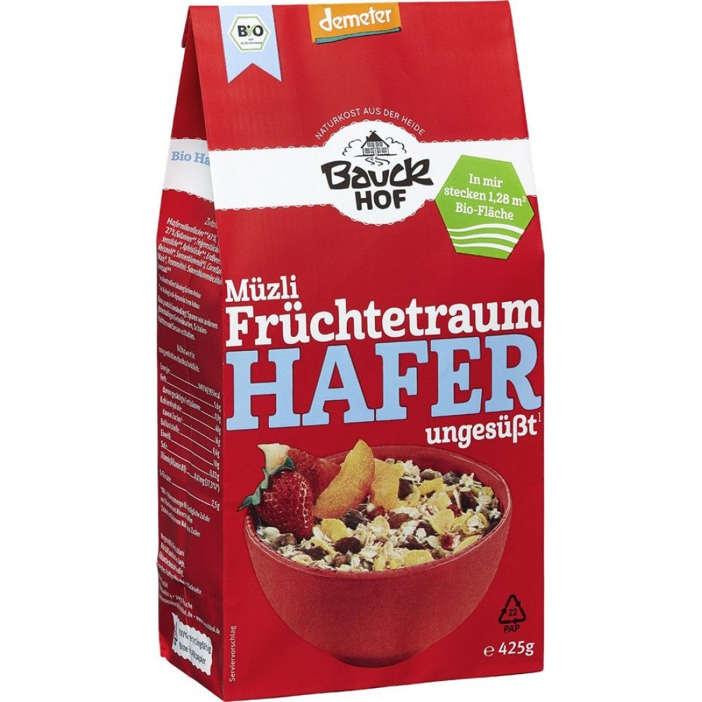 Musli cu ovaz si fructe neindulcit