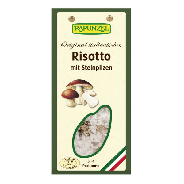 Risotto italian original cu ciuperci, 250g, rapunzel