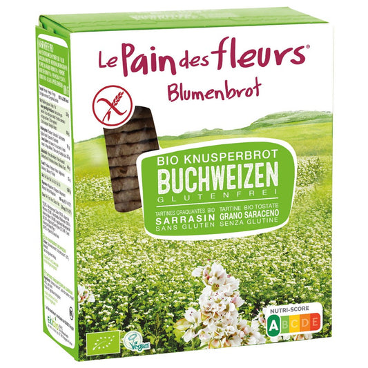 Paine bio cu hrisca fara gluten 150g Blumenbrot