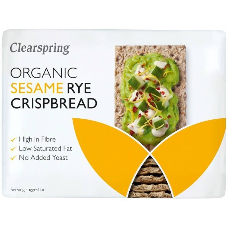 Paine Crocanta De Secara Cu Susan - Eco 200g Clearspring