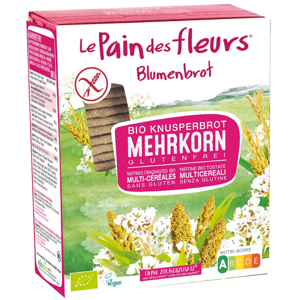 Paine bio multicereal fara gluten 150g Blumenbrot