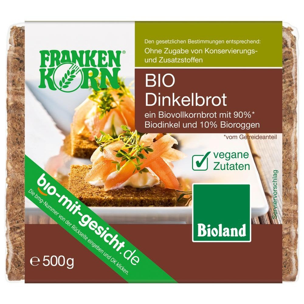 Paine cu spelta ecologica 500g FrankenKorn