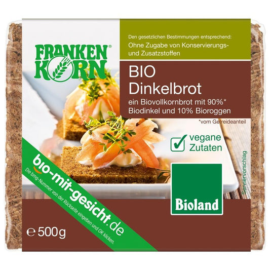 Paine cu spelta ecologica 500g FrankenKorn
