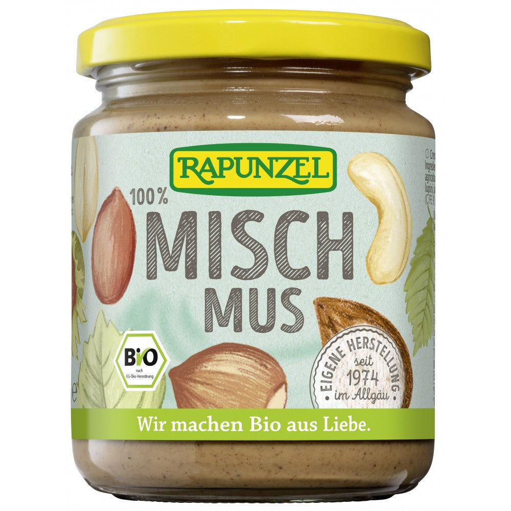 Pasta bio amestec 4 feluri de nuca 250g Rapunzel