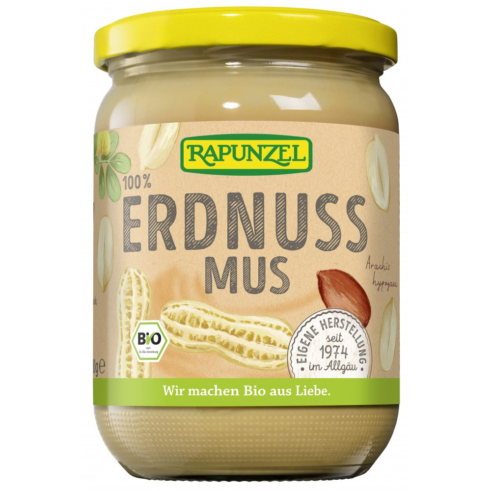 Pasta de arahide fina ecologica 500g Rapunzel