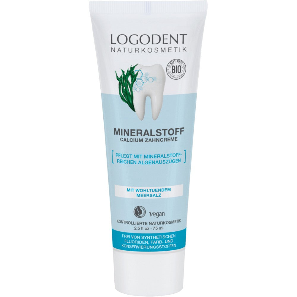 Pasta de dinti gel cu calciu mineral 75ml Logodent