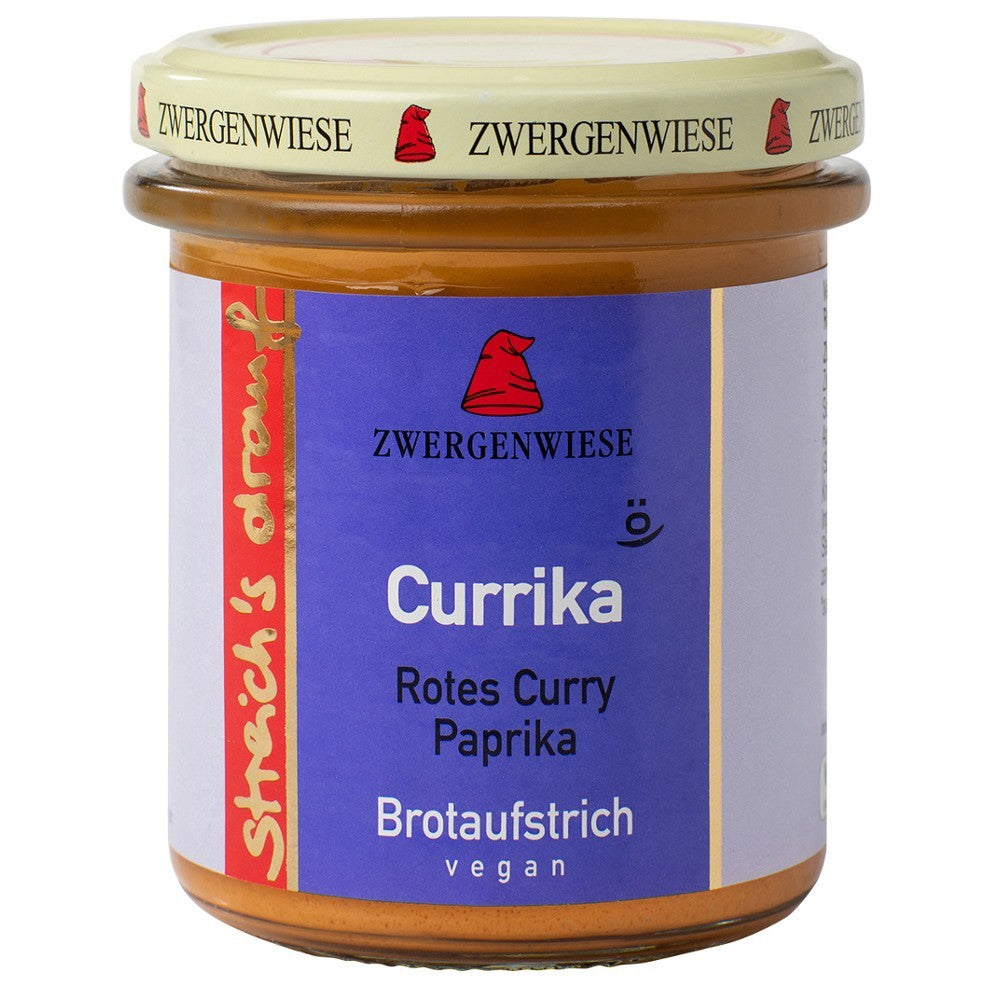 Pasta tartinabila cu ardei si curry 160g Zwergenwiese