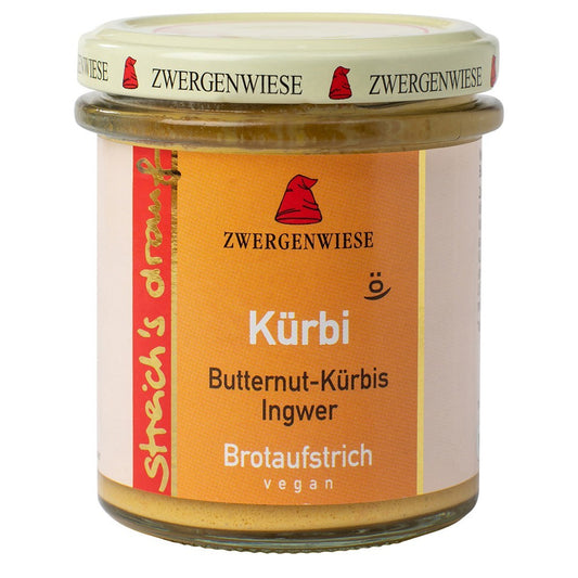 Pasta tartinabila cu seminte de dovleac si ghimbir 160g Zwergenwiese