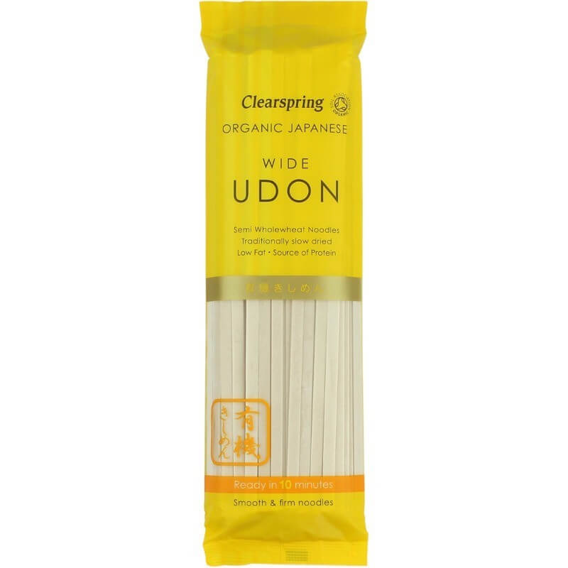 Paste udon grau late, bio, 200g, clearspring 1