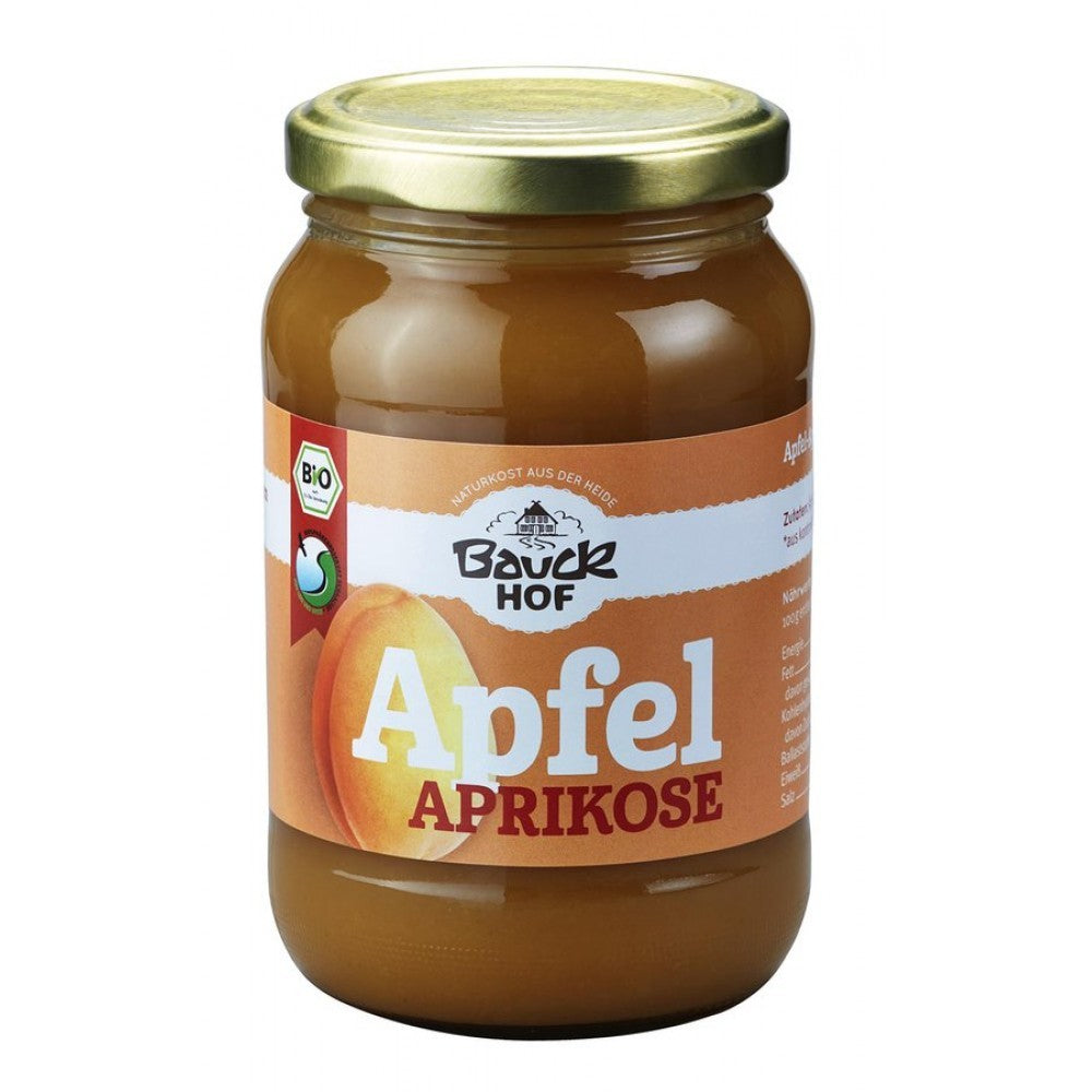 Piure de mere si caise fara gluten 360g BauckHof