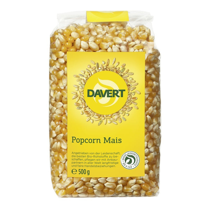 Porumb bio pentru popcorn bio, 500g, davert 1