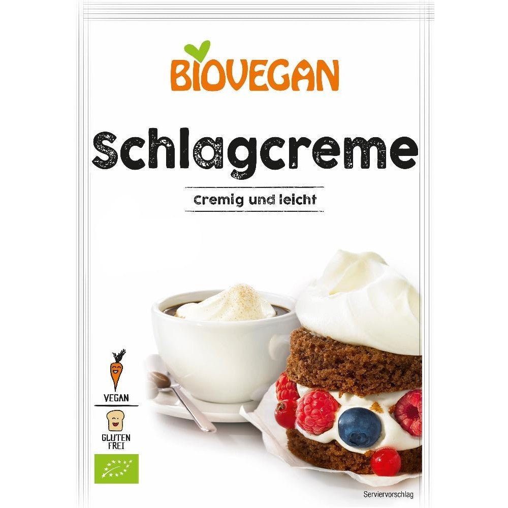Praf pentru frisca vegetala bio 54g Biovegan