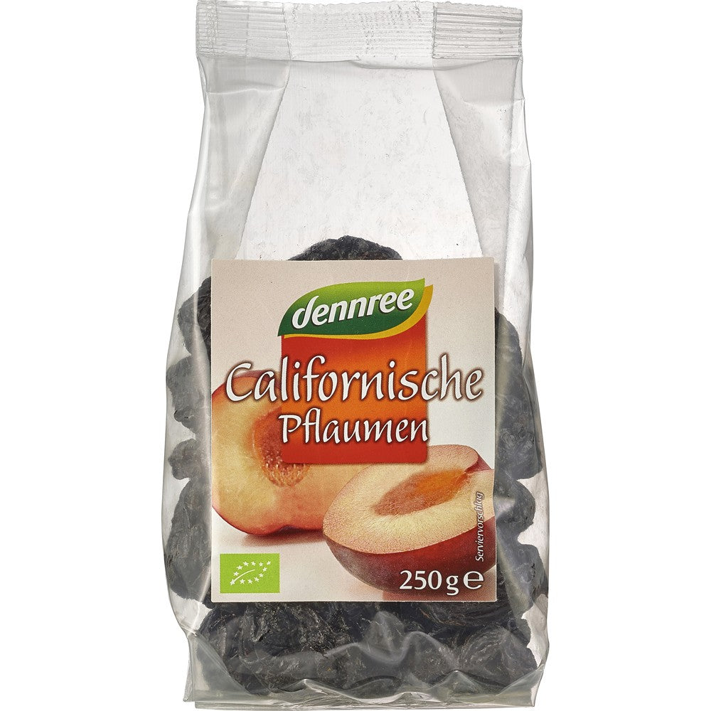 Prune bio California fara samburi 250g Dennree