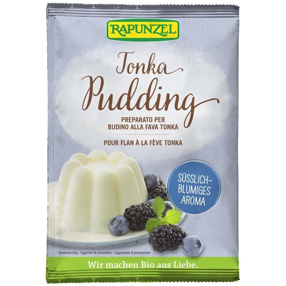 Pudra budinca cu Tonka 40g Rapunzel