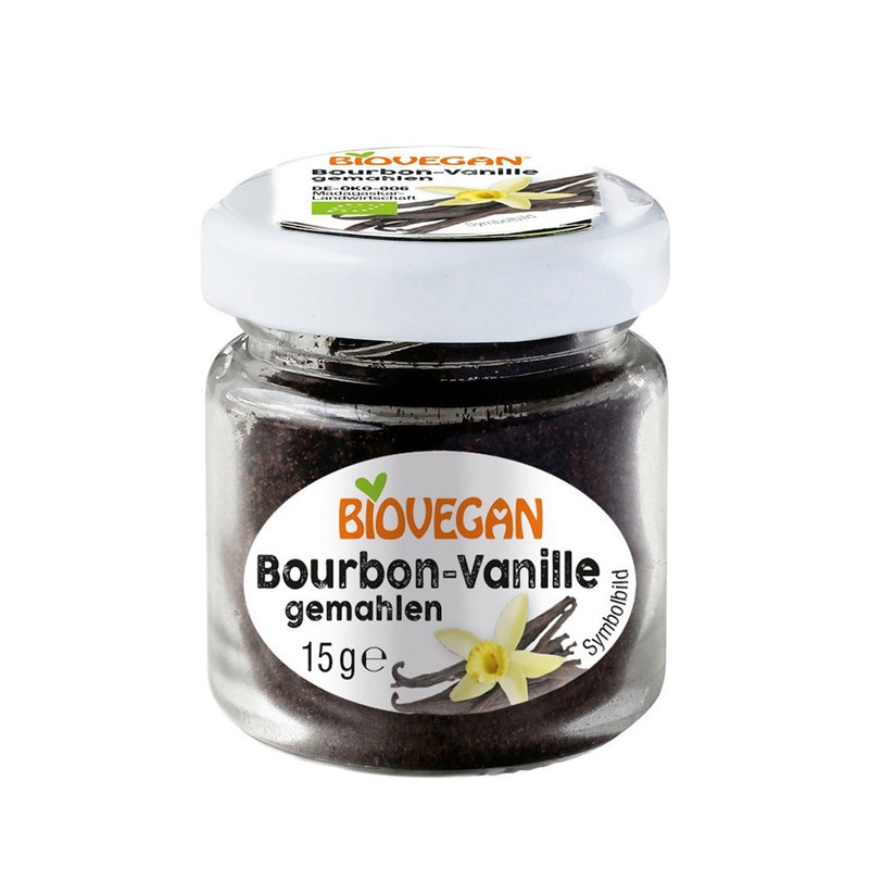 Pudra de bourbon vanilie ecologica, 15g, biovegan 1