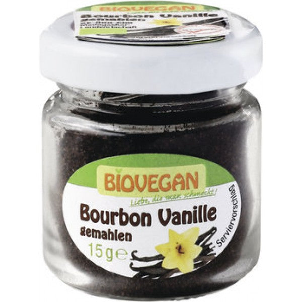 Pudra de bourbon vanilie bio, 15g, biovegan 1