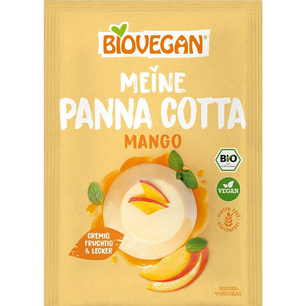  Pudra panna cotta mango fara gluten bio, 38g, Biovegan
